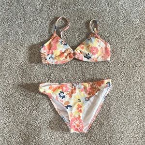 Floral bathing suit